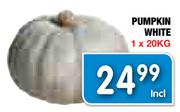 Pumpkin White- 1 x 20kg