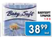 Babysoft T/Paper-1 x 9's