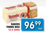 Bakers Tennis Bisc-12 x 200g