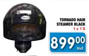 Tornado Hair Steamer Black