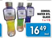 Consol Water BTL Glass-1 x 1's