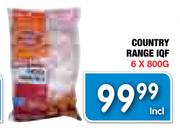Country Range IQF-6 x 800g