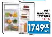 Defy Fridge Bar B120-120L