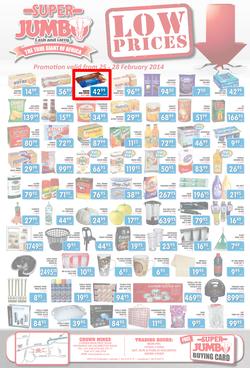 Jumbo Cash & Carry Crown Mines: Low Prices (25 Feb - 28 Feb 2014), page 2