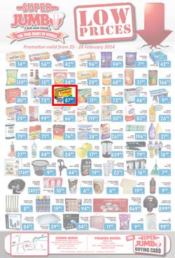 Jumbo Cash & Carry Crown Mines: Low Prices (25 Feb - 28 Feb 2014), page 2