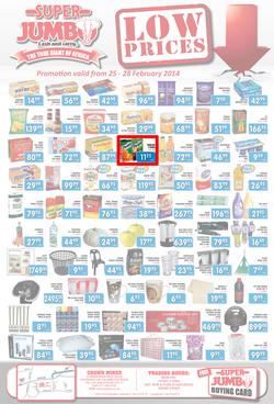 Jumbo Cash & Carry Crown Mines: Low Prices (25 Feb - 28 Feb 2014), page 2