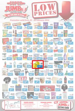 Jumbo Cash & Carry Crown Mines: Low Prices (25 Feb - 28 Feb 2014), page 2