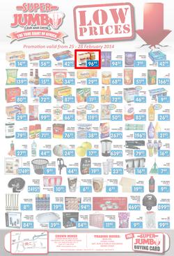 Jumbo Cash & Carry Crown Mines: Low Prices (25 Feb - 28 Feb 2014), page 2