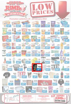 Jumbo Cash & Carry Crown Mines: Low Prices (25 Feb - 28 Feb 2014), page 2