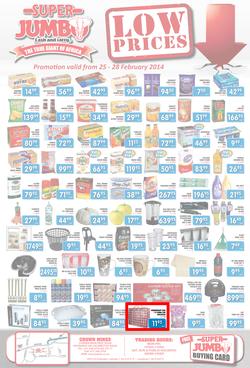 Jumbo Cash & Carry Crown Mines: Low Prices (25 Feb - 28 Feb 2014), page 2