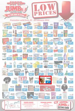 Jumbo Cash & Carry Crown Mines: Low Prices (25 Feb - 28 Feb 2014), page 2