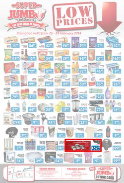 Jumbo Cash & Carry Crown Mines: Low Prices (25 Feb - 28 Feb 2014), page 2