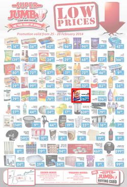 Jumbo Cash & Carry Crown Mines: Low Prices (25 Feb - 28 Feb 2014), page 2