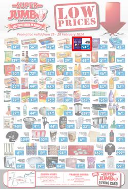 Jumbo Cash & Carry Crown Mines: Low Prices (25 Feb - 28 Feb 2014), page 2