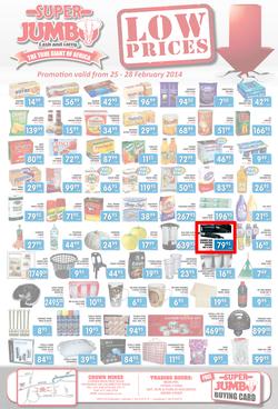 Jumbo Cash & Carry Crown Mines: Low Prices (25 Feb - 28 Feb 2014), page 2