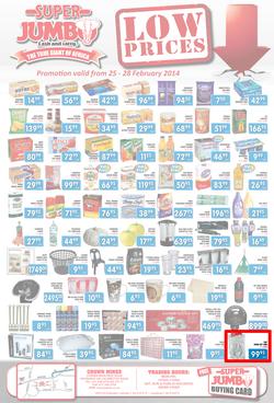 Jumbo Cash & Carry Crown Mines: Low Prices (25 Feb - 28 Feb 2014), page 2