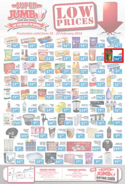 Jumbo Cash & Carry Crown Mines: Low Prices (25 Feb - 28 Feb 2014), page 2