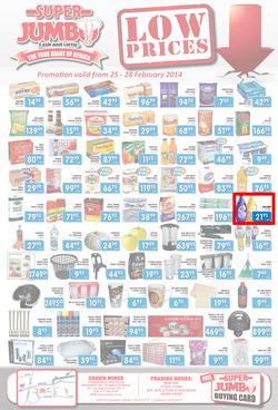 Jumbo Cash & Carry Crown Mines: Low Prices (25 Feb - 28 Feb 2014), page 2