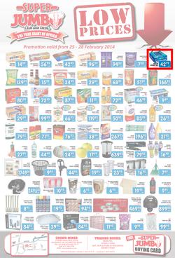 Jumbo Cash & Carry Crown Mines: Low Prices (25 Feb - 28 Feb 2014), page 2