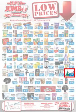 Jumbo Cash & Carry Crown Mines: Low Prices (25 Feb - 28 Feb 2014), page 2