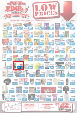 Jumbo Cash & Carry Crown Mines: Low Prices (25 Feb - 28 Feb 2014), page 2