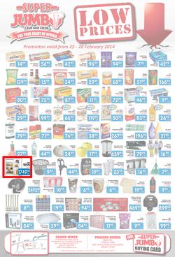 Jumbo Cash & Carry Crown Mines: Low Prices (25 Feb - 28 Feb 2014), page 2