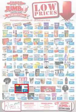 Jumbo Cash & Carry Crown Mines: Low Prices (25 Feb - 28 Feb 2014), page 2