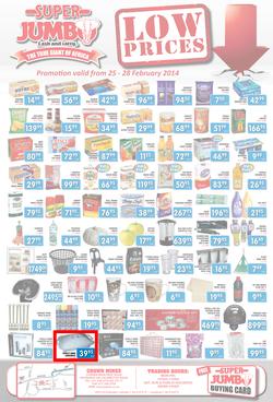 Jumbo Cash & Carry Crown Mines: Low Prices (25 Feb - 28 Feb 2014), page 2