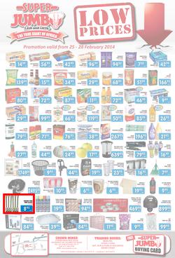 Jumbo Cash & Carry Crown Mines: Low Prices (25 Feb - 28 Feb 2014), page 2