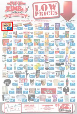 Jumbo Cash & Carry Crown Mines: Low Prices (25 Feb - 28 Feb 2014), page 2