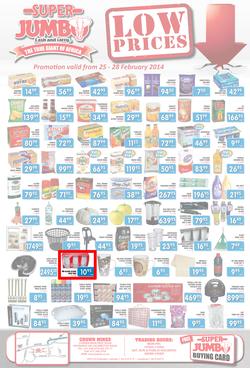 Jumbo Cash & Carry Crown Mines: Low Prices (25 Feb - 28 Feb 2014), page 2