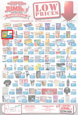 Jumbo Cash & Carry Crown Mines: Low Prices (25 Feb - 28 Feb 2014), page 2