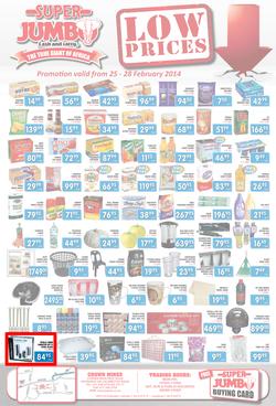 Jumbo Cash & Carry Crown Mines: Low Prices (25 Feb - 28 Feb 2014), page 2