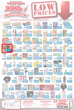 Jumbo Cash & Carry Crown Mines: Low Prices (25 Feb - 28 Feb 2014), page 2