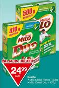 Nestle Milo Cereal Duo-470g Each