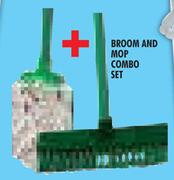 Broom & Mop Combo Set