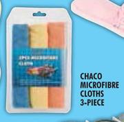 Chaco Microfibre Cloths-3 Piece