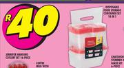 Disposable Food Storage Container Set 18 In 1