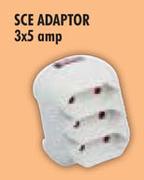 Sce Adaptor-3 x 5Amp