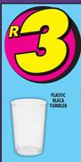  Plastic Blaca Tumbler