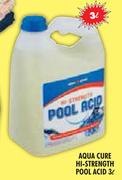 Aqua Cure Hi-Strength Pool Acid-3L