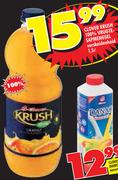 Clover Krush 100% Vrugtesapmengsel-1.5Ltr