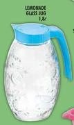 Lemonade 1.8Ltr Glass Jug