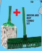 Broom And Mop Combo Set