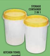 Storage Container 2 In 1