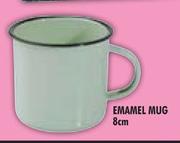 8cm Enamel Mug