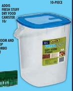 Addis Fresh Stuff 10Ltr Dry Food Canister