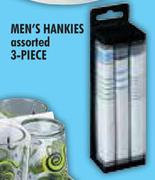 Men's 3 Piece Hankies Assorted