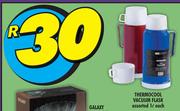 Thermocool 1Ltr Vacuum Flask Assorted-Each