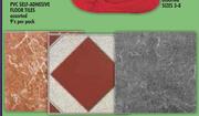 PVC Self Adhesive FloorTiles Assorted-9's Per Pack